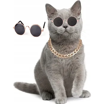 Sluneční brýle SLUNEČNÍ BRÝLE PRO PSY A KOČKY LENONKY ČERNÉ