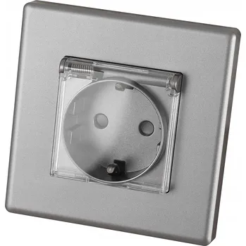 Elektrická zásuvka Elektrická zásuvka MIUUN Elektrická Zásuvka šedá