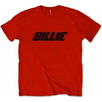 Pánské oblečení Merch Billie Eilish: Tričko Racer Logo Billie Eilish & Blohsh L 2022