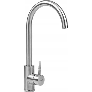 Vodovodní baterie Stojánková kuchyňská baterie Msanit Steel stříbrná