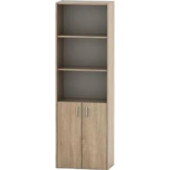 Policová skříň Tempo Kondela Asista AS 002 dub sonoma