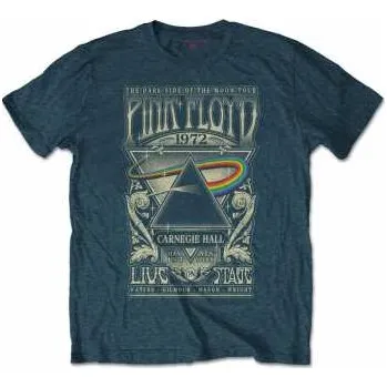 Pánské tričko Merch Pink Floyd: Tričko Carnegie Hall Plakát S