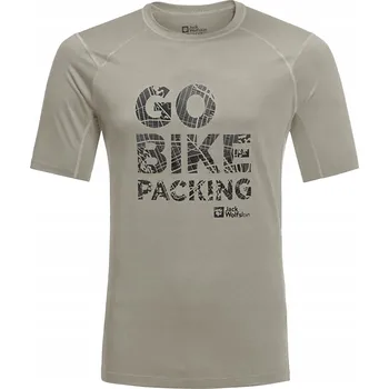 Pánské trekové tričko Jack Wolfskin zelené S
