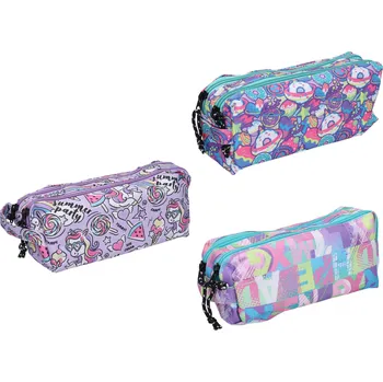 Penál Penál etue 21x7x9 cm holčičí motiv