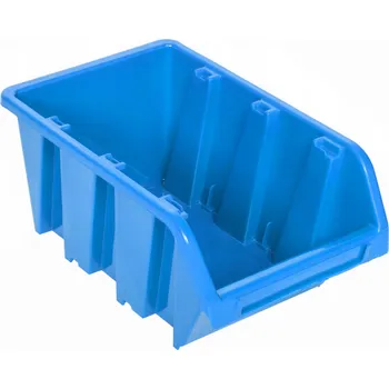 Úložný box Plastová přepravka / box do dílny, garáže, skladu 80x115x60mm - Modrá