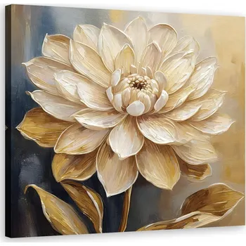 Obraz Obraz na plátně, béžový, příroda, květina 50x50