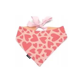 Šátek Bandana/Šátek Psiakrew růžový S