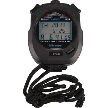 Sportovní měřič Stopky Bramasmi BY60 se 60 mezičasy