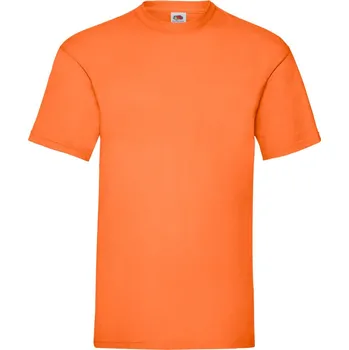 pracovní tričko Fruit of the Loom Tričko Valueweight T, krátký rukáv, pánské COT16103623502-orange M Oranžová
