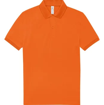 B&C Polokošile B&C My Polo 210, krátký rukáv COT01U426x3703-pure orange L Oranžová pure
