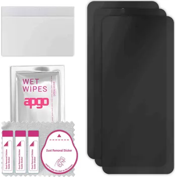 Pouzdro na mobilní telefon 3x Hybridní Sklo s Filtrem Soukromí pro Lenovo K14 Plus, PRIVACY