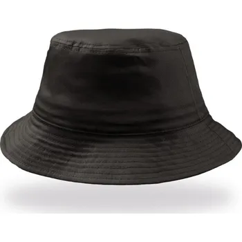 Pracovní přilba Atlantis Headwear Klobouk Bucket Cotton COT33013800299-black Černá UNI