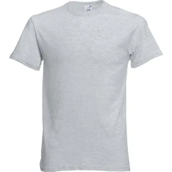 pracovní tričko Fruit of the Loom Tričko Original T, krátký rukáv, pánské COT16108261001-heather gre S Melír šedá