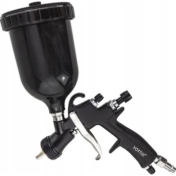 Stříkací pistole LAKÝRNICKÁ PISTOLE STŘÍKACÍ MALÍŘSKÁ S TRYSKOU 1.4MM HVLP 600ML