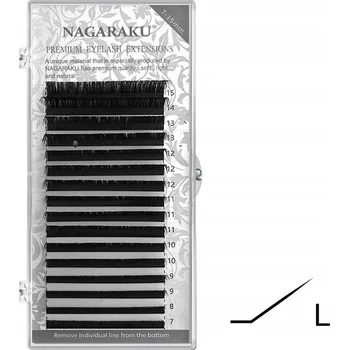 Umělé řasy Řasy NAGARAKU Premium MIX 7-15mm 0,10 L