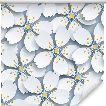 Tapeta 3D tapeta, optická, květiny, příroda, do obýváku