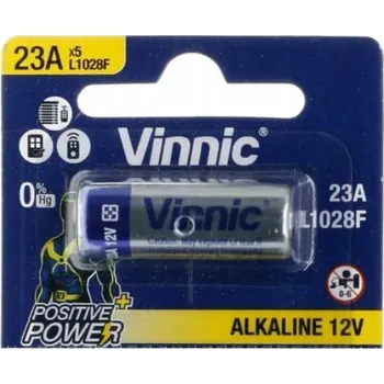 Článková baterie Baterie Vinnic A23 MN21 L1028 V23GA 12V 23A pro dálkové ovladače