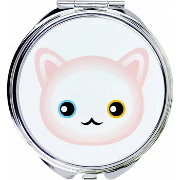 Kosmetické zrcátko Turecká angora - kapesní zrcátko do kabelky Art-Dog