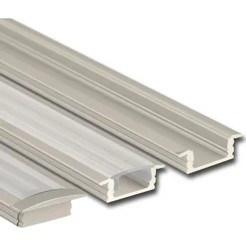 LED páska Vestavný hliníkový profil VS, 24x8 mm, bez difuzoru, 2 m