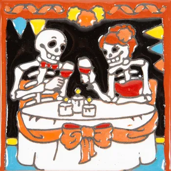 Dlažba Čtvercová dlaždice Cerames 10,5 x 10,5 cm, vícebarevná