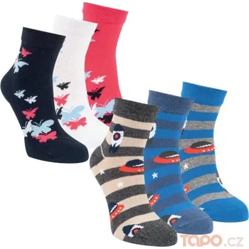 Ponožky RS Art. 21156, velikost 17-20/27-30, mix chlapecké