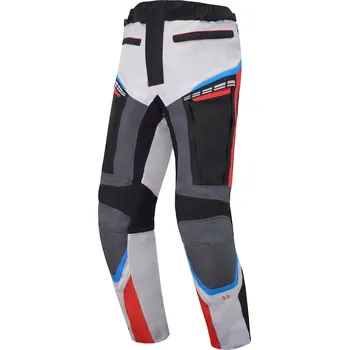 Moto kalhoty Spark Avenger Evo moto kalhoty šedé/modré/červené