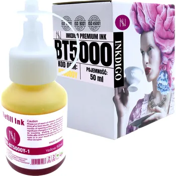 Žlutá inkoustová kazeta Inkdigo pro tiskárny Brother