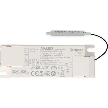Napájecí zdroj pro osvětlení Stmívatelný ZigBee driver 10W, 100-500mA, 3-42VDC