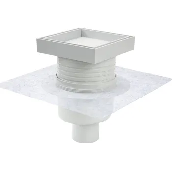 Sifon Sprchový kout Vogi VERTIKÁLNÍ mřížka pod desku sifon SUCHYY2C 12 x 12 cm