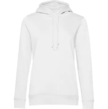 pracovní mikina B&C Mikina B&C Inspire Hooded s kapucí, dámská COT01W34B00100-white Bílá XS