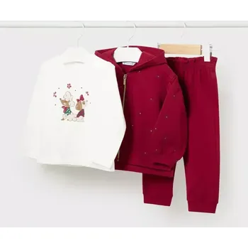 Dívčí tepláková souprava Mayoral 2825-12 Červená velikost 80 (2825-10)