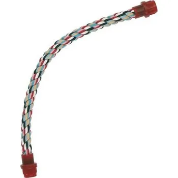 Hračka pro ptáka Závěsný provaz z lana pro ptáky, 40 cm
