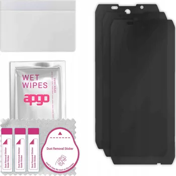 Vrták 3x Hybridní Sklo s Filtrem Soukromí pro Blackview N6000, PRIVACY