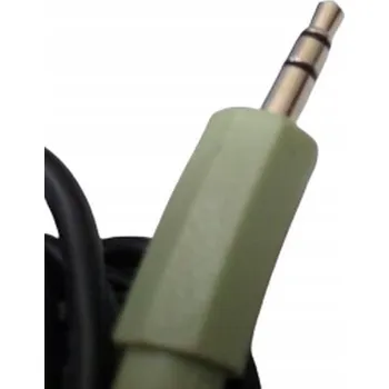 Audio kabel KABEL MINI JACK 3,5MM AUX, ZESÍLENÝ, 2M, STEREO