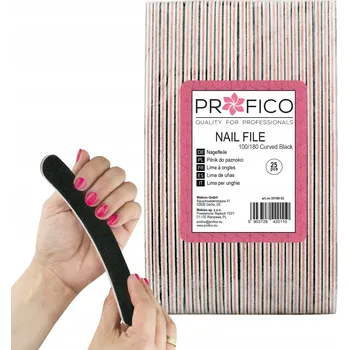 Pilník ECO černý banán 100/180 25 Ks.