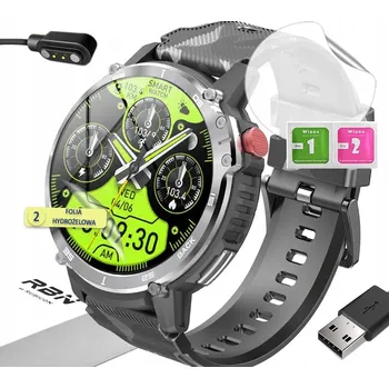 Hodinky Chytré Hodinky Rubicon stříbrné