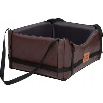 Pelíšek pro psa Pelíšek pro psa kočku Autosedačka Přepravka Eco Kůže 65x53 cm L