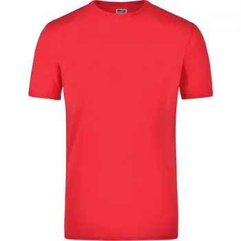 Pracovní oblečení James & Nicholson Tričko JN 55, elastické, krátký rukáv, pánské COT02005500401-red S Červená
