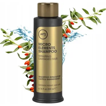 Šampon MTJ MICROELEMENTS SHAMPOON - Regenerační šampon pro poškozené vlasy 20