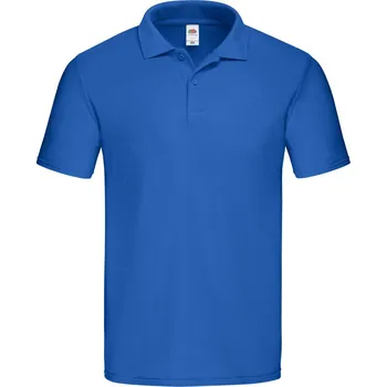 Fruit of the Loom Polokošile Original Polo, krátký rukáv, pánská COT16305045005-royal blue 2XL Modrá královská