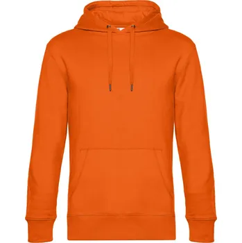 pracovní mikina B&C Mikina B&C KING Hooded s kapucí, pánská COT01U02Kx3713-pure orange 3XL Oranžová pure