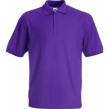 Fruit of the Loom Polokošile Kids 65/35 Polo, krátký rukáv, dětská COT163417350a8-purple Purpurová 164