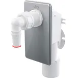 Alcadrain Sifon pračkový podomítkový, odpad 40/50 mm, nerezová krytka, APS3