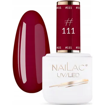 Lak na nehty Hybridní lak barevný lak NaiLac 111 7 ml