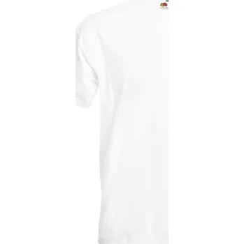 pracovní tričko Fruit of the Loom Tričko Super Premium T, krátký rukáv, pánské COT16104400103-white L Bílá