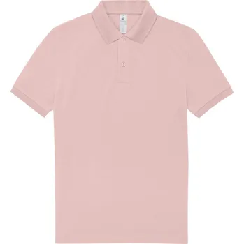 B&C Polokošile B&C My Polo 210, krátký rukáv COT01U426zd702-blush pink M Růžová blush