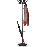 Stojanový věšák na oděvy, černý