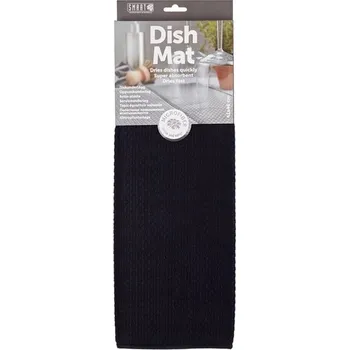 Organizace kuchyně Chytrý odkapávač na nádobí 41x46 cm - černý