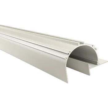 LED páska Podhledový hliníkový profil AJ pro sádrokarton, 101x68mm, bílá barva, bez difuzoru, 2m