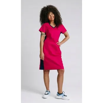 Dámské šaty ŠATY ŠATY KLARA PREMIUM AMARANT XXL